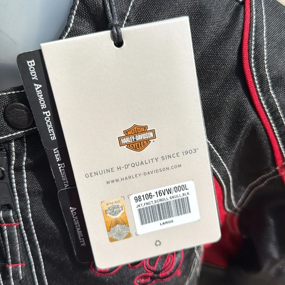 Harley-Davidson Women's Jacket Size Large NEW with tags - Picture 7 of 12
